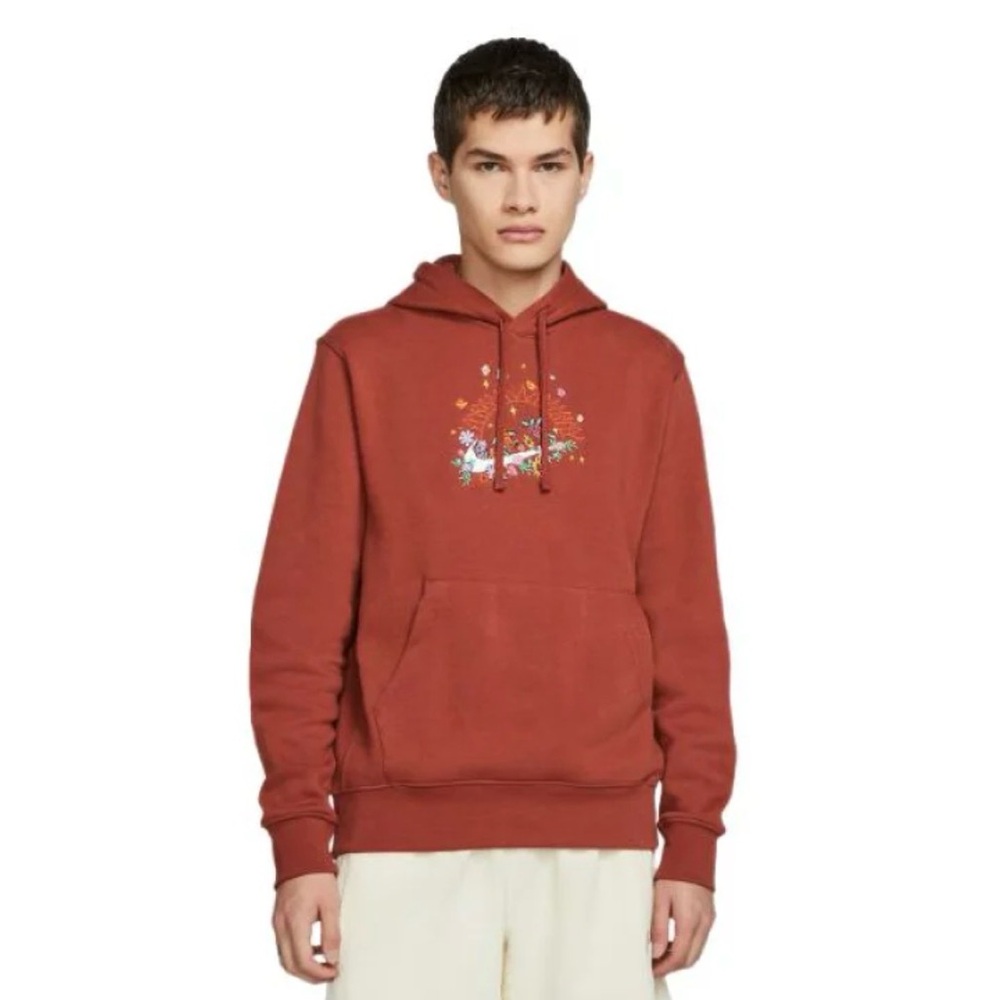 Nike hoodie sweatshirt embroidered graphic